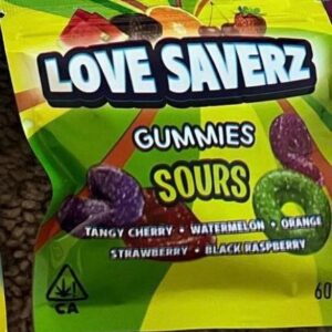 Love Saverz Gummies Sours 600mg